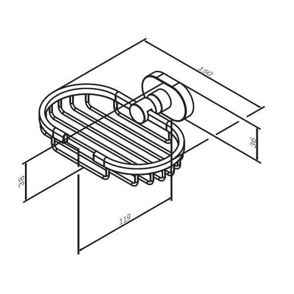Мыльница AM.PM X-Joy (A7434600) Мыльница AM.PM X-Joy (A7434600)