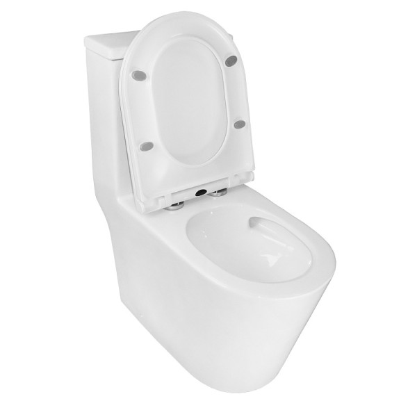 Унитаз-моноблок Scala торнадо с сиденьем микролифт (AZ-8101)