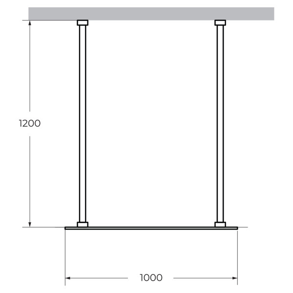 Душевая перегородка Cezares Liberta 100x195 стекло серый, профиль хром (LIBERTA-L-2-100-120-GR-Cr) Душевая перегородка Cezares Liberta 100x195 стекло серый, профиль хром (LIBERTA-L-2-100-120-GR-Cr)