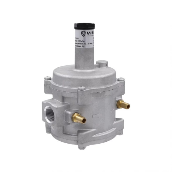 Редуктор давления газовый 1/2" ВВ Vieir 16-60 мбар со встроенным фильтром (VRQ11)