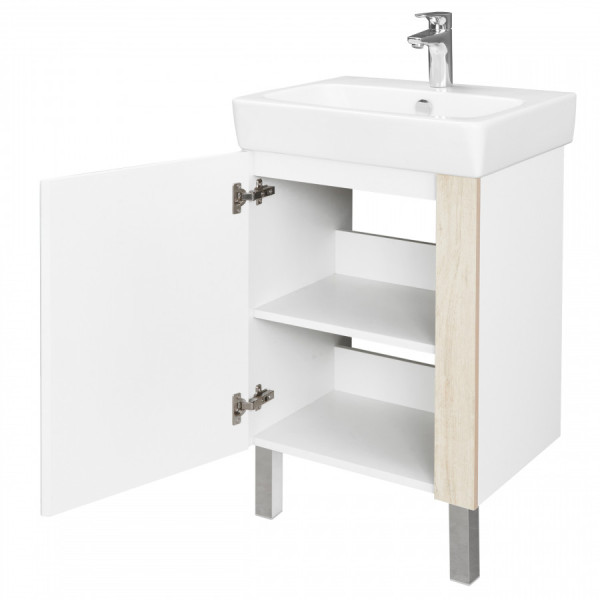 Тумба напольная Aquaton Кантри 512x416x613 белый, дуб верона (1.A257.6.01A.HB2.0) Тумба напольная Aquaton Кантри 512x416x613 белый, дуб верона (1.A257.6.01A.HB2.0)