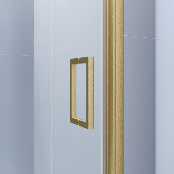 Душевая дверь RGW SV-05-2-Gb 1000xx2000 стекло прозрачное, профиль золото браш (703205210-16)