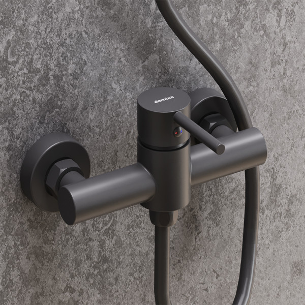Смеситель для душа Damixa Scandinavian Pure черный (362000300) Смеситель для душа Damixa Scandinavian Pure черный (362000300)