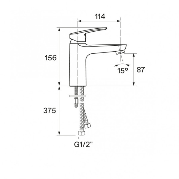Смеситель для раковины Santek Марион хром (WH5A02006C001) Смеситель для раковины Santek Марион хром (WH5A02006C001)