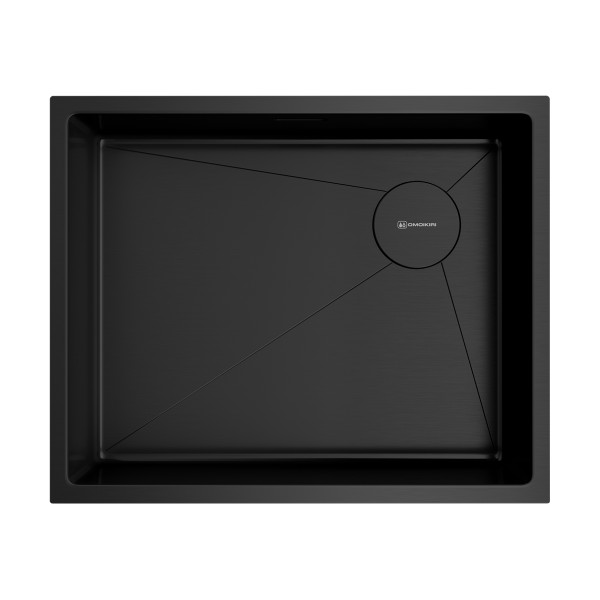 Мойка для кухни врезная Omoikiri Taki 54-U/IF Side SF-GB нерж. сталь/графит (4997036)