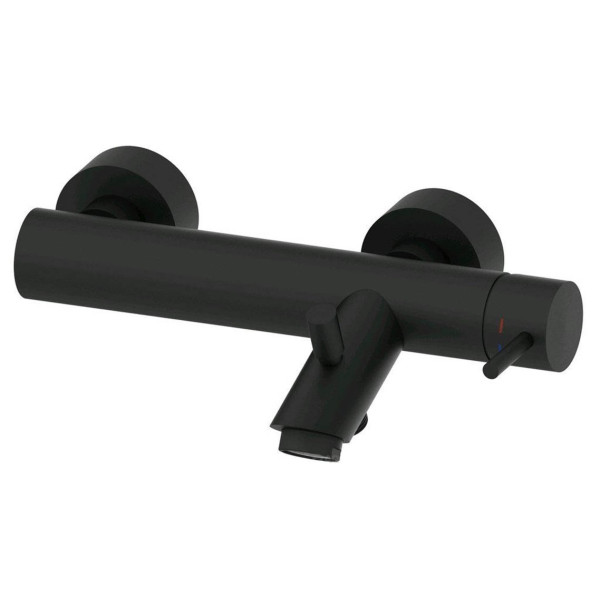 Смеситель для ванны и душа Paffoni Light черный (LIG022NO)