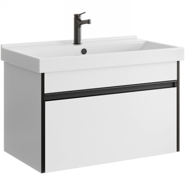 Тумба подвесная Aqwella Urban 800x450x510 белый (URB0108W)