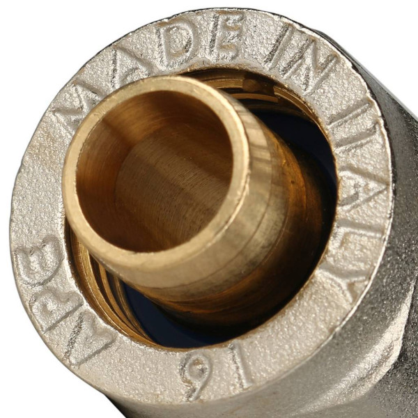 Соединение прямое 16x1/2"Н Stout (обжим) (SFS-0001-001216)