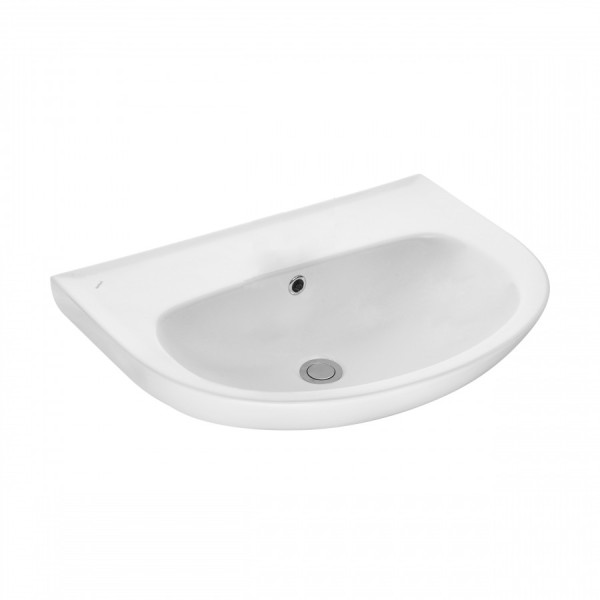 Раковина подвесная Santeri Прайм 66x48x20 белая (1.3117.6.S00.01B.0) Раковина подвесная Santeri Прайм 66x48x20 белая (1.3117.6.S00.01B.0)