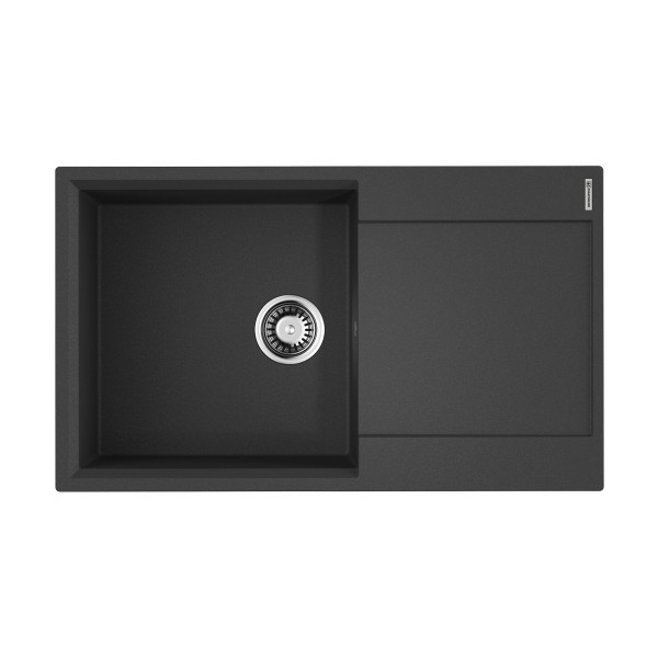 Мойка для кухни врезная Omoikiri Daisen 86-BL 860х510 черный (4993700) Мойка для кухни врезная Omoikiri Daisen 86-BL 860х510 черный (4993700)