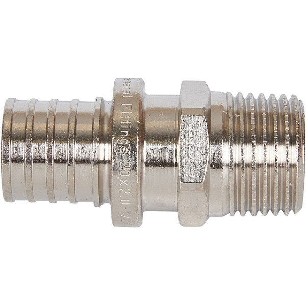 Соединение прямое Stout PE-Xa 20(2,0)*1/2"Н (никель) SFA-0001-200212 Соединение прямое Stout PE-Xa 20(2,0)*1/2"Н (никель) SFA-0001-200212