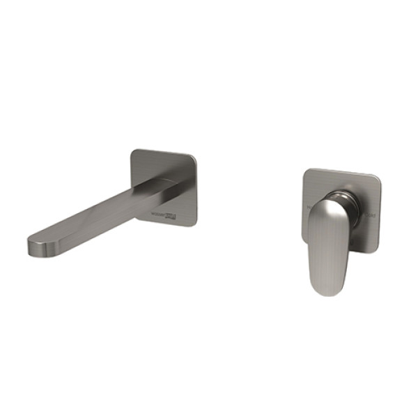 Смеситель для раковины встраиваемый WasserKRAFT никель (A1451.274)