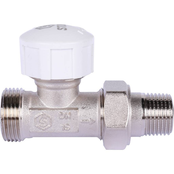 Клапан термостатический прямой 1/2"х3/4"(18) евроконус Stout SVT-0001-100015 Клапан термостатический прямой 1/2"х3/4"(18) евроконус Stout SVT-0001-100015