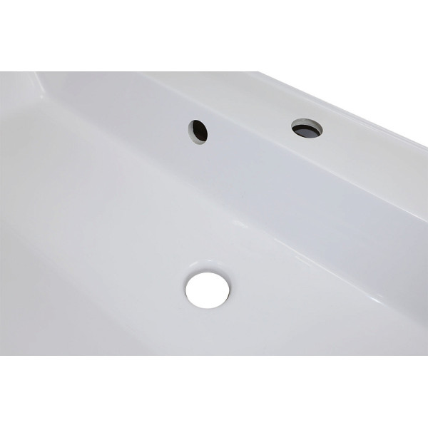 Тумба подвесная Azario с раковиной Velluto 60 с раковиной Слим 60 (CS00088601)