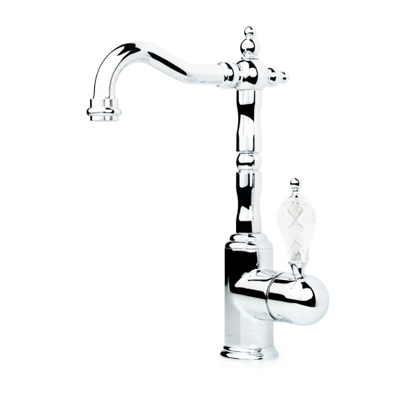 Смеситель для раковины Boheme Crystal хром (262-CRST)