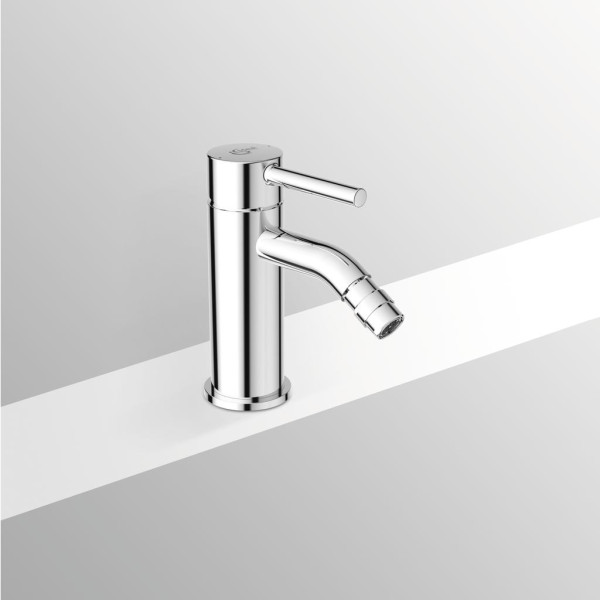 Смеситель для биде Ideal Standard Ceraline с донным клапаном, хром (BC197AA) Смеситель для биде Ideal Standard Ceraline с донным клапаном, хром (BC197AA)