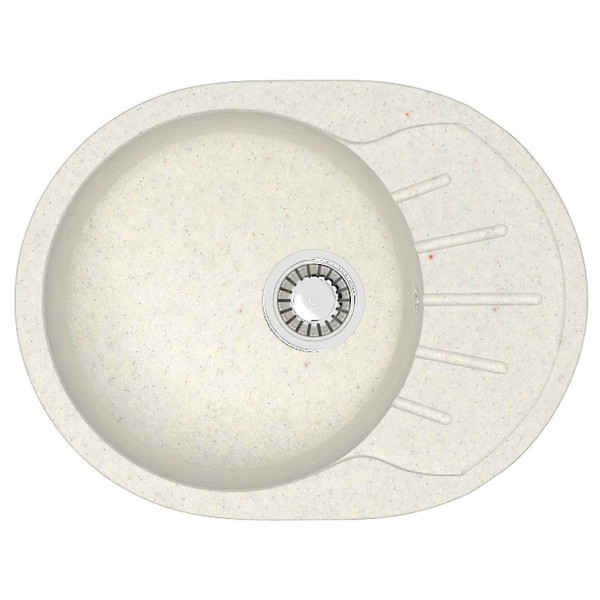 Мойка для кухни из искусственного камня Azario Light 57,5x21,5x42,5 серая (CS00079921)