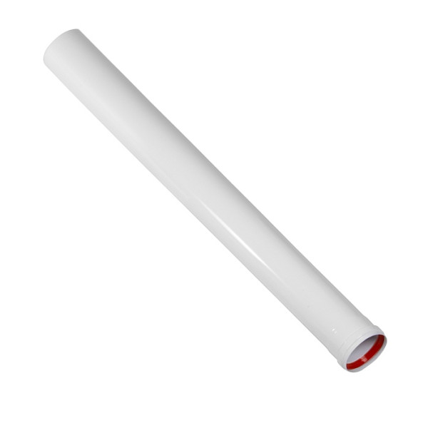 Элемент дымохода DN60/100 труба коаксиальная раструб. 1000 мм Royal Thermo (RTF05.040)