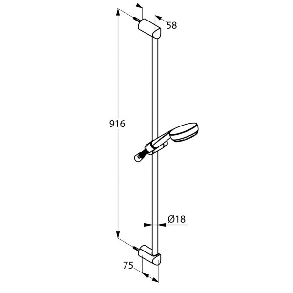Душевой гарнитур Kludi Logo 3S (6839305-00) Душевой гарнитур Kludi Logo 3S (6839305-00)