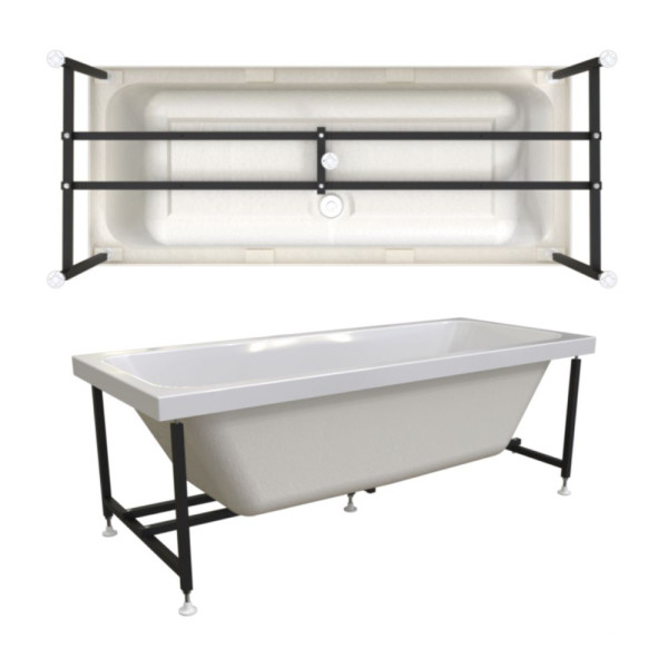 Ванна акриловая Радомир Патрисия 175х75 на каркасе (1-01-0-0-1-330) Ванна акриловая Радомир Патрисия 175х75 на каркасе (1-01-0-0-1-330)