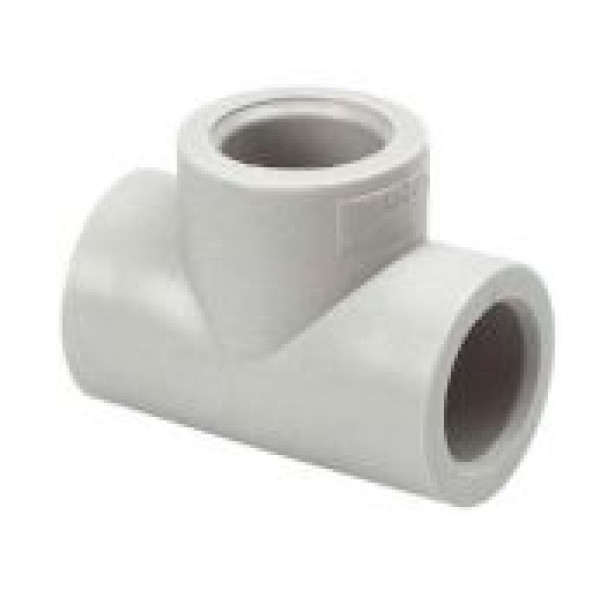 Тройник PP-R Heisskraft 63 мм. (20463) Тройник PP-R Heisskraft 63 мм. (20463)