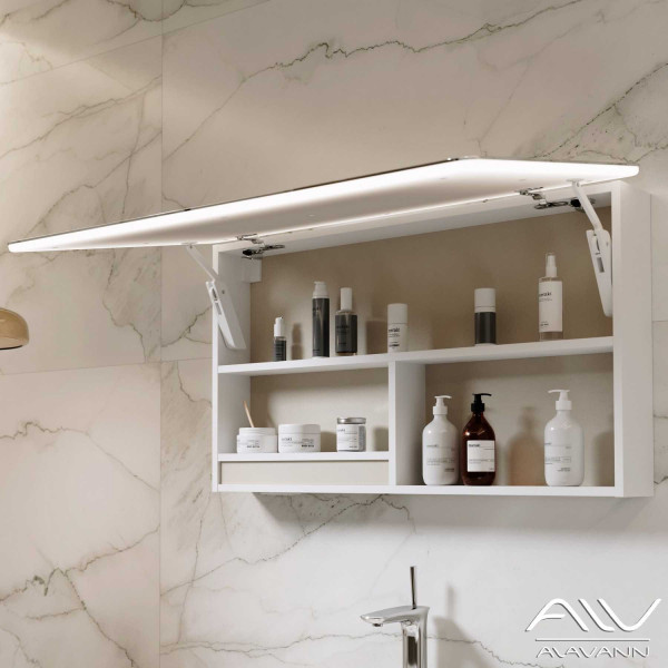 Шкаф зеркальный Alavann Laurel 100