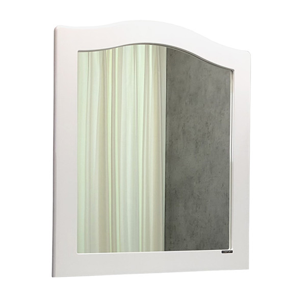 Зеркало Comforty Мадрид 800x900x20 белый глянцевый (00-00001239)