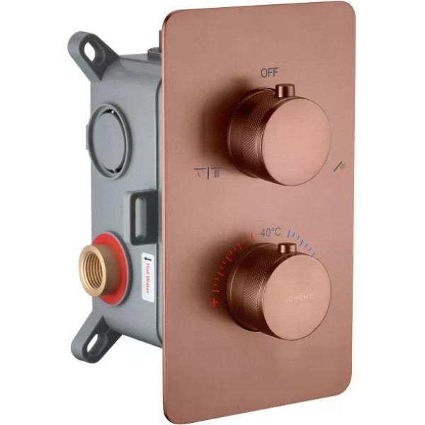 Смеситель для душа Boheme CELL BRB (брашированная бронза) (134-2-BRB)