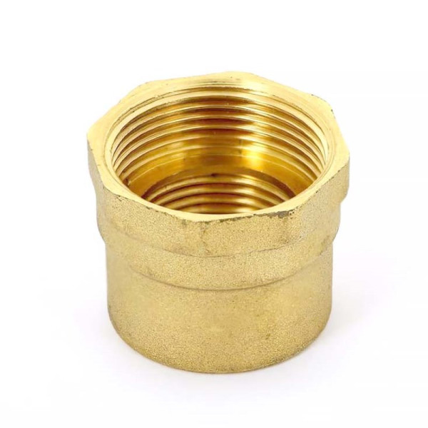 Муфта переходная 3/8"х1/2" Uni-Fitt (латунь) 602G2100