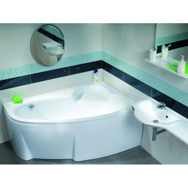 Ванна акриловая Ravak Asymmetric 170x110x635 белая левосторонняя (C481000000)