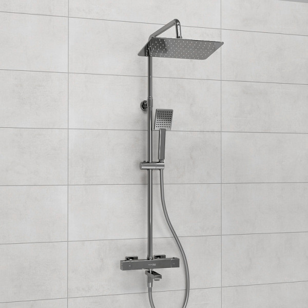 Душевая система WasserKRAFT хром (A199.069.141.087.CH Thermo)