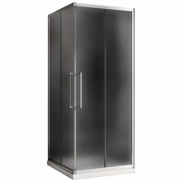 Душевой уголок Abber Schwarzer Diamant 100x100 стекло матовое, профиль профиль хром (AG02100MH) Душевой уголок Abber Schwarzer Diamant 100x100 стекло матовое, профиль профиль хром (AG02100MH)
