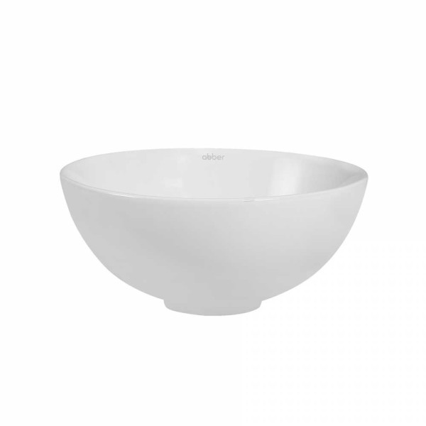 Раковина накладная ABBER Bequem 32x32 белая (AC2106)
