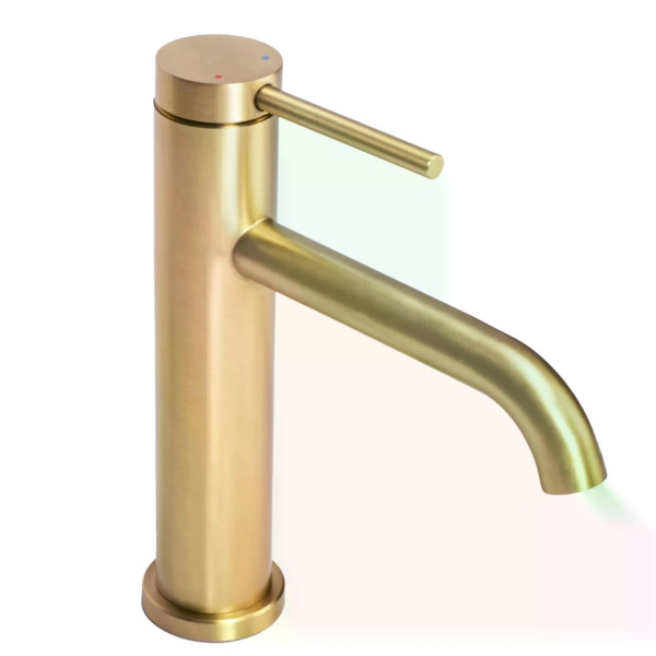 Смеситель для раковины Rea Clif золото матовое (REA-B5323)