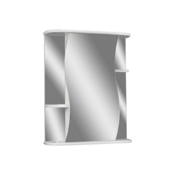 Шкаф зеркальный Домино Айсберг Волна 2-50 левый (DA1036HZ)
