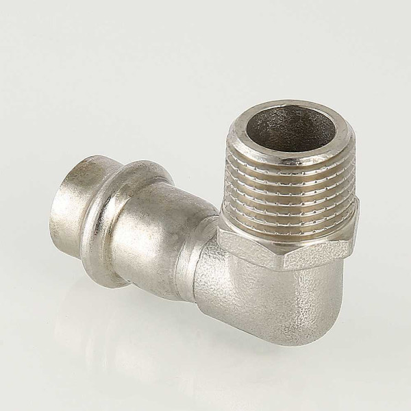 Переход угловой Valtec 18*3/4"Н (нерж.ст., пресс) (VTi.953.I.001805) Переход угловой Valtec 18*3/4"Н (нерж.ст., пресс) (VTi.953.I.001805)