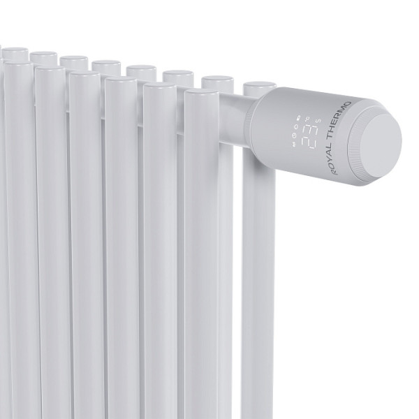 Головка термостатическая М30х1,5 Royal Thermo Smart Heat 2.0 электронная (белая) (RATESH23015WH) Головка термостатическая М30х1,5 Royal Thermo Smart Heat 2.0 электронная (белая) (RATESH23015WH)
