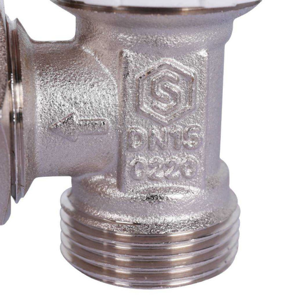 Клапан термостатический угловой 1/2"х3/4"(18) евроконус Stout SVT-0002-100015 Клапан термостатический угловой 1/2"х3/4"(18) евроконус Stout SVT-0002-100015
