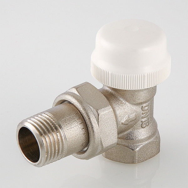 Клапан термостатический угловой 1/2" Valtec VT.031.N (VT.031.N.04) Клапан термостатический угловой 1/2" Valtec VT.031.N (VT.031.N.04)