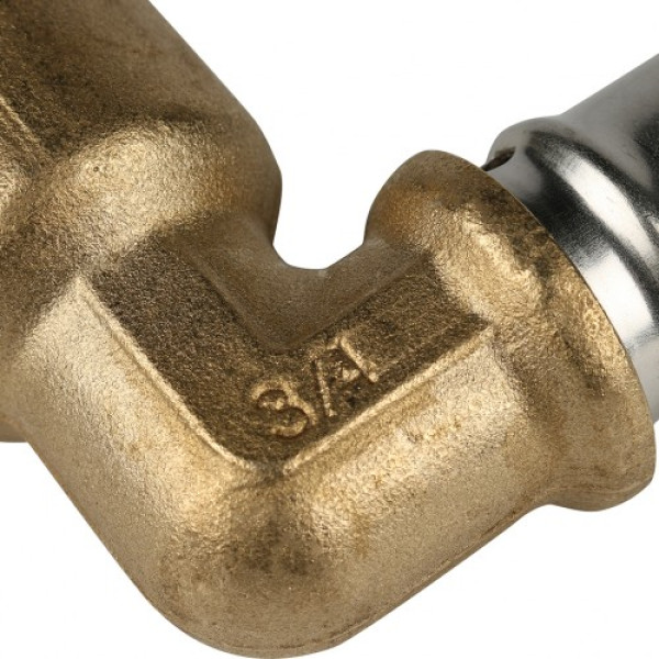 Соединение угловое 20*3/4"В Stout (пресс) SFP-0010-003420 Соединение угловое 20*3/4"В Stout (пресс) SFP-0010-003420