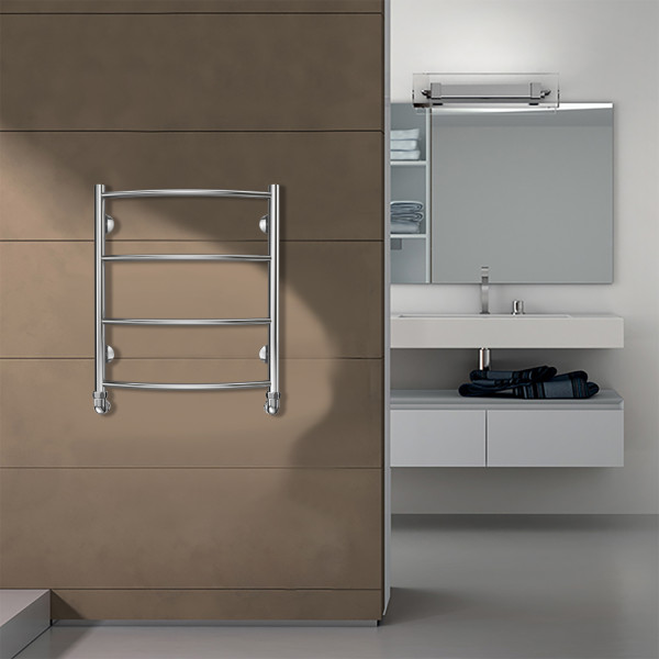 Полотенцесушитель водяной Azario Verona 500x600 хром Полотенцесушитель водяной Azario Verona 500x600 хром