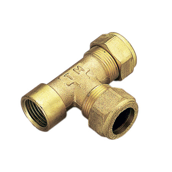 Тройник переходной 22x22x1/2"В (обжим) Tiemme (1000022) Тройник переходной 22x22x1/2"В (обжим) Tiemme (1000022)