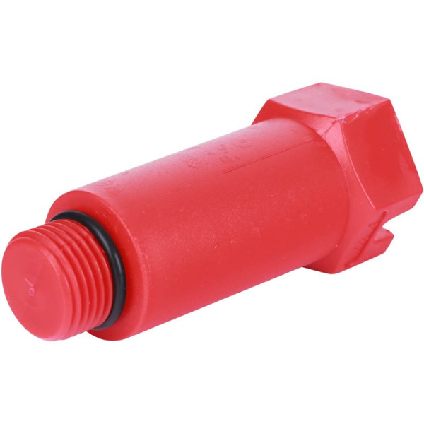 Заглушка для опрессовки 1/2" Н FV-Plast (красная) (AA252000002) Заглушка для опрессовки 1/2" Н FV-Plast (красная) (AA252000002)