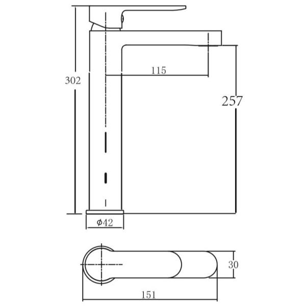 Смеситель для раковины Aquanet Passion черный матовый (AF300-11B) Смеситель для раковины Aquanet Passion черный матовый (AF300-11B)