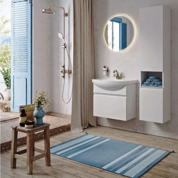 Тумба подвесная Aqwella Rodos 760x450x596 белый (ROD01071)