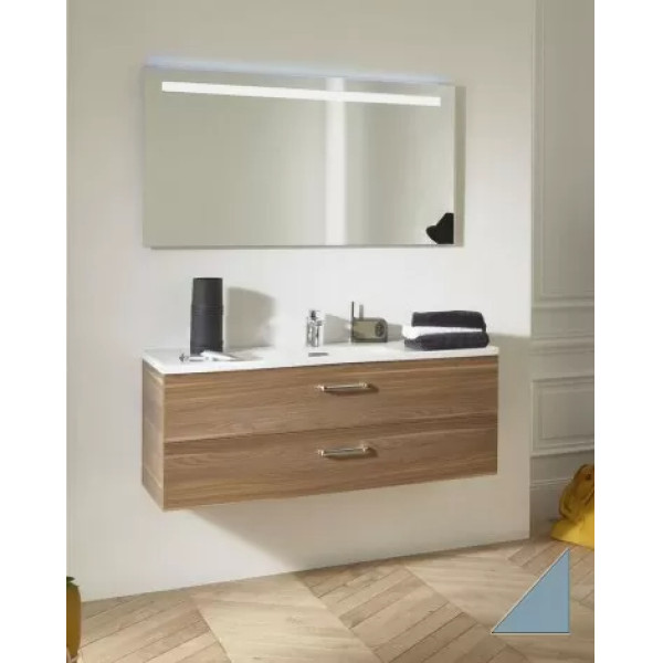 Тумба подвесная Jacob Delafon Vox 100 аквамарин матовый (EB2075-R1-M43)