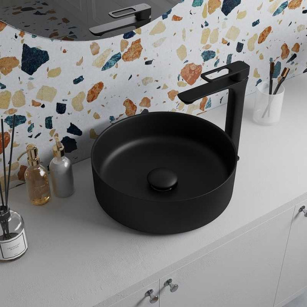 Донный клапан Iddis Optima home черный (OPHBM00i88) Донный клапан Iddis Optima home черный (OPHBM00i88)