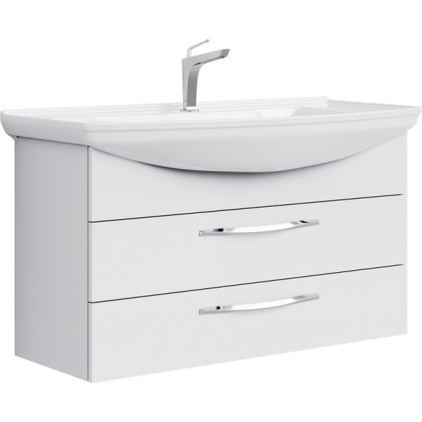 Тумба подвесная Aqwella Allegro 1060x490x580 белый (Agr.01.10/2)