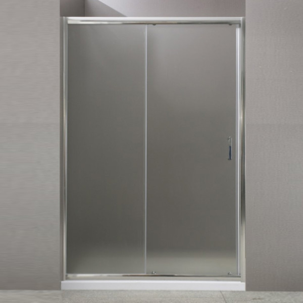 Душевая дверь BelBagno Uno 115x185 стекло прозрачное, профиль хром (UNO-BF-1-115-C-Cr)