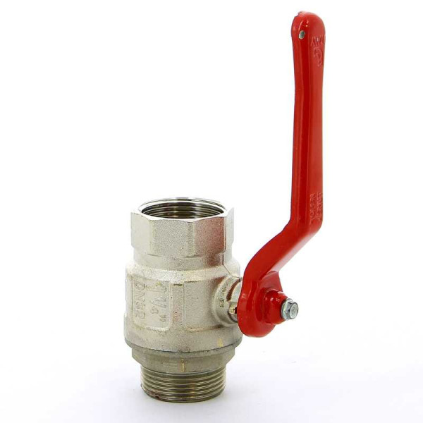 Кран Itap 1 1/4" ВН шаровый Ideal (красная ручка) (0910114)